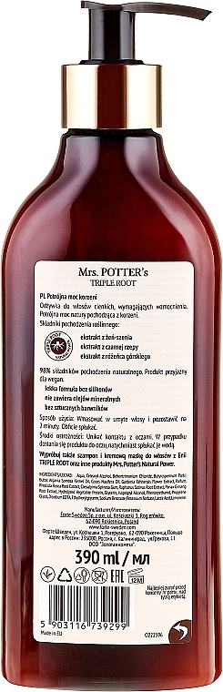 Thin Hair Conditioner - Mrs. Potter's Helps Strenghten Hair Conditioner — photo N2