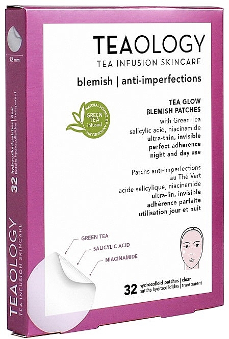 Anti-Blemish Patches - Teaology Tea Glow Blemish Patches — photo N1