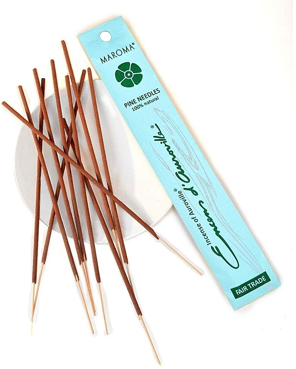 Pine Needle Incense Sticks - Maroma Encens d'Auroville Stick Incense Pine Needles — photo N4