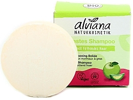 Fragrances, Perfumes, Cosmetics Apple Shampoo - Alviana Naturkosmetik Organic Solid Shampoo