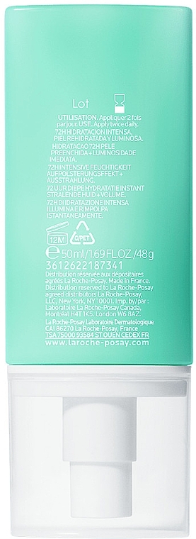 Intensive Moisturizing Cream for Dry Sensitive Skin - La Roche-Posay Hydraphase Intense Rich 50 ml — photo N2