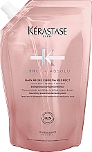 Fragrances, Perfumes, Cosmetics Shampoo-bath to nourish and protect color-treated sensitive hair and damaged hair - Kerastase Chroma Absolu Bain Riche Chroma Respect (refill)