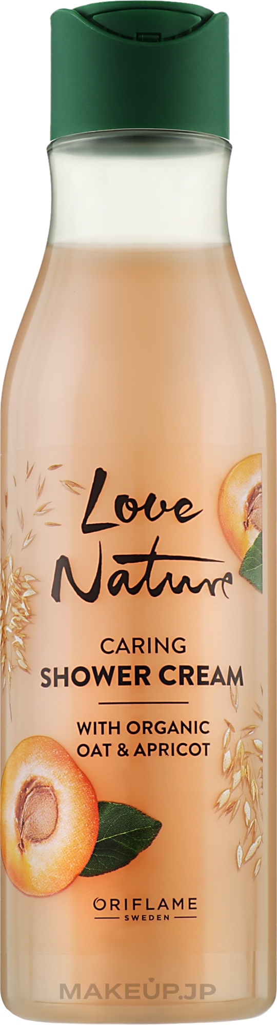 Shower Cream "Oat & Apricot" - Oriflame Love Nature Caring Shower Cream — photo 250 ml