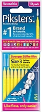 Fragrances, Perfumes, Cosmetics Interdental Brush, Size 3, Yellow, Pack of 10 - Piksters Interdental Brushes Yellow Size 3