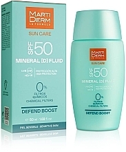 Sunscreen Fluid - MartiDerm Sun Care Mineral (D) Fluid SPF 50+ — photo N3