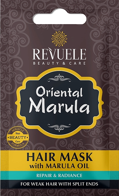 Hair Mask with Marula Oil - Revuele Oriental Marula Hair Mask — photo N1