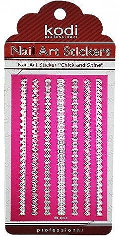 Nail Art Sticker - Kodi Professional Nail Art Stickers FL0011 — photo N1