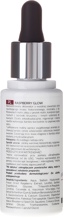 Face Activator with Freeze-Dried Raspberry - APIS Professional Raspberry Glow  — photo N2