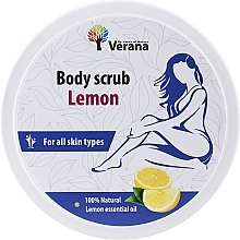 Lemon Body Scrub - Verana Body Scrub Lemon — photo N1