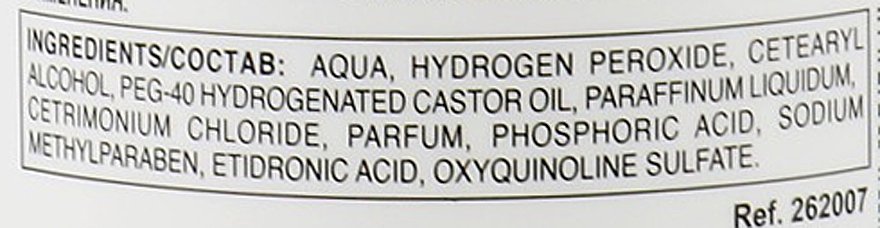 Oxidizing Emulsion - Seipuntozero Scented Oxidant Emulsion 20 Volumes 6% — photo N5