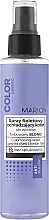 Anti-Yellow Toning Spray for Blonde Hair - Marion Color Toning Violet Spray For Dyed Blonde Hair — photo N1