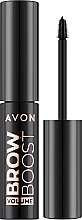 Brow Gel - Avon Brow Boost Volume Gel (Brown-Black) — photo N1