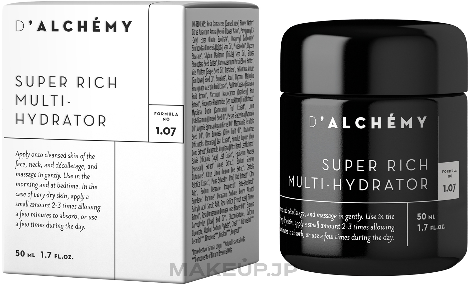 Rich Cream for Dry Skin - D'Alchemy Super Rich Multi-Hydrator — photo 50 ml