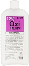 Oxidizing Emulsion 12% - Kallos Cosmetics OXI Oxidation Emulsion With Parfum — photo N1