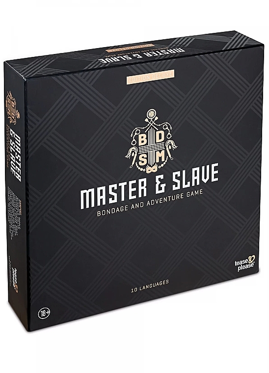 BDSM Erotic Game Set - Tease & Please Master & Slave Edition Deluxe BDSM — photo N1
