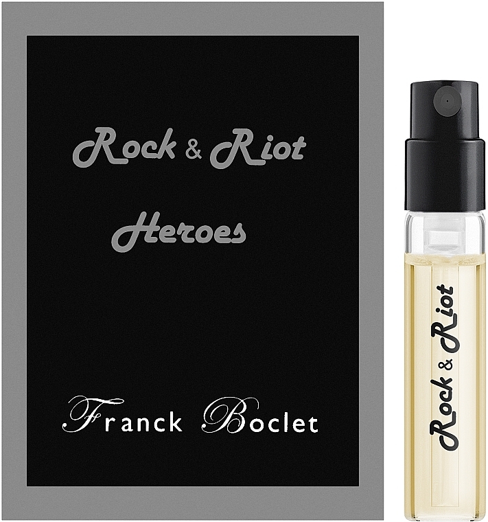 Franck Boclet Heroes - Parfum (sample) — photo N1