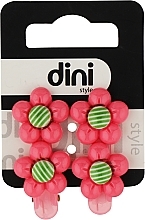 Kids Hair Clip, d-111, crimson - Dini Style — photo N1