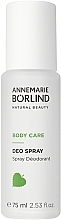 Fragrances, Perfumes, Cosmetics Deodorant - Annemarie Borlind Body Care Deo Spray