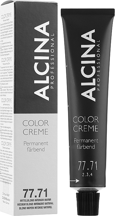 Cream Color for Grey Hair - Alcina Color Creme Intensiv-Natur — photo N1