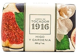 Fragrances, Perfumes, Cosmetics Fig and Gardenia Toilet Soap - Myrurgia 1916 Jabon De Tocador Higo & Gardenia