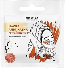 Fragrances, Perfumes, Cosmetics Brightening Alginate Face Mask "Grapefruit" - SHAKYLAB Fresh Alginate Mask