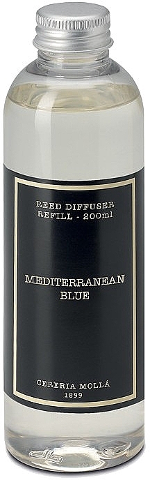 Cereria Molla Mediterranean Blue - Reed Diffuser (refill) — photo N1