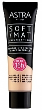 Fragrances, Perfumes, Cosmetics Foundation - Astra Soft Mat Foundation