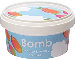 Fragrances, Perfumes, Cosmetics Mango & Vanilla Hair Mask - Bomb Cosmetics Mango & Vanilla Hair Mask