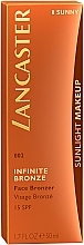 Bronzer - Lancaster Infinite Bronze Face Bronzer SPF15 — photo N3