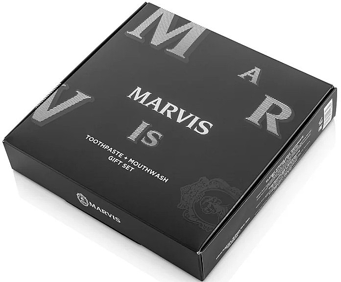Set - Marvis (toothpaste/85ml + toothpaste/10ml + mouthwash/30ml) — photo N2