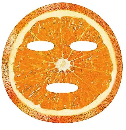Brightening Sheet Mask with Orange Extract - Skin79 Real Fruit Mask Orange — photo N14