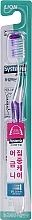 Fragrances, Perfumes, Cosmetics Dual Action Toothbrush, purple - CJ Lion Dentor Systema Dual Action