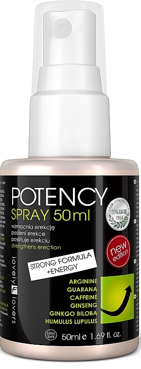 Strengthen Erection Intimate Spray - Lovely Lovers Potency Spray — photo N1