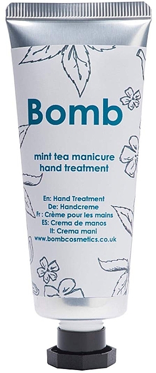 Hand Cream - Bomb Cosmetics Mint Tea Manicure Hand Treatment — photo N1