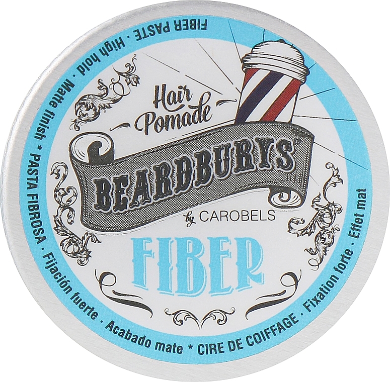 Texturizing Fiber Hair Paste - Beardburys Fiber Wax — photo N1