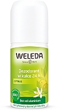 Fragrances, Perfumes, Cosmetics Roll-on Deodorant "Citrus" - Weleda Citrus 24h Deo Roll-On