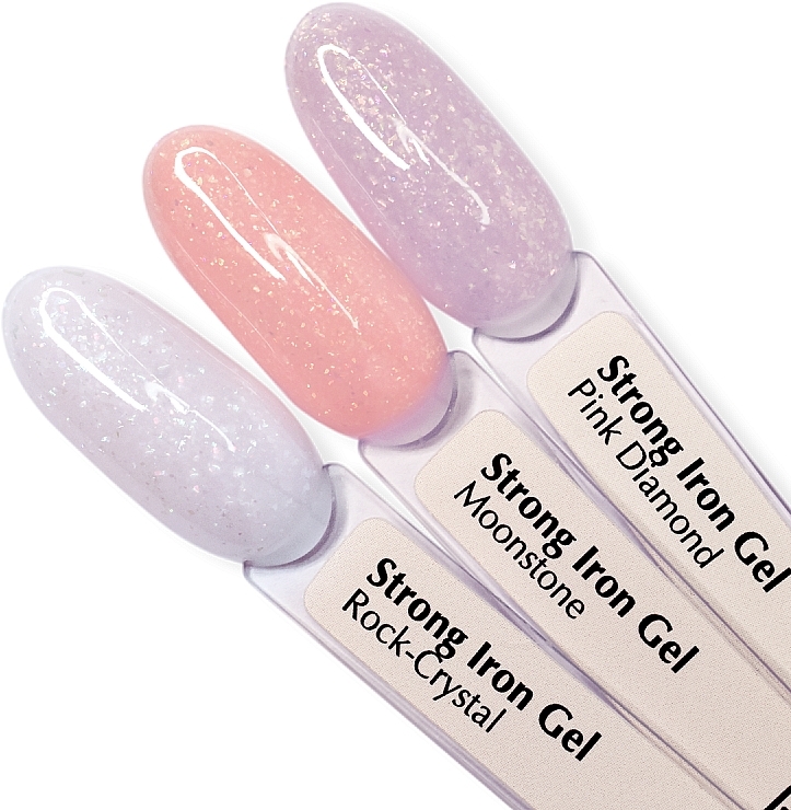 Modeling Low-Temperature Nail Gel - PNB Strong Iron Gel — photo N2