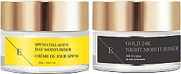 Fragrances, Perfumes, Cosmetics Set - Eclat Skin London 24k Gold (f/cream/2*50ml)