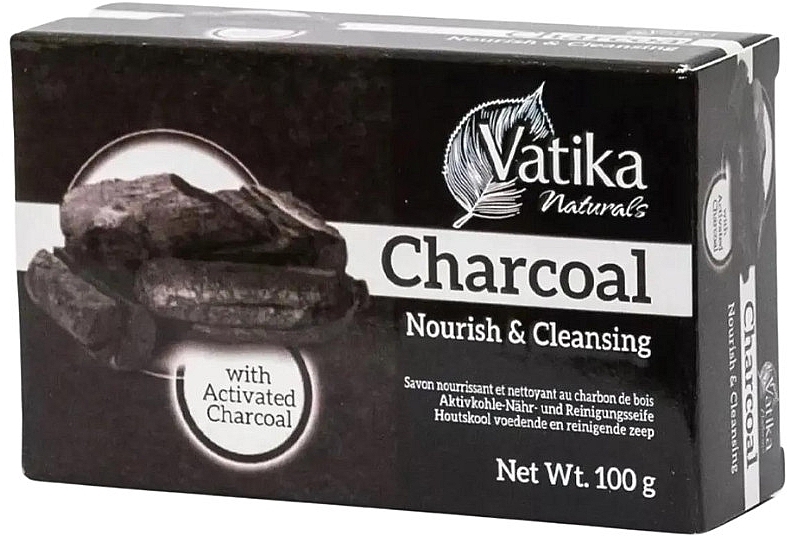 Charcoal Soap - Dabur Vatika Charcoal Soap — photo N1