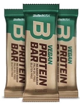 Vegan Chocolate Protein Bar - BioTechUSA Vegan Protein Bar Chocolate — photo N1