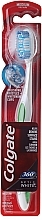 360 Degrees Toothbrush 'Optic White', white-green - Colgate 360 Degrees Toothbrush Optic White Medium — photo N1