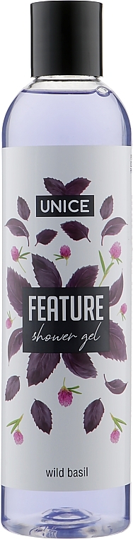 Wild Basil Shower Gel - Unice Body Care Shower Gel — photo N1