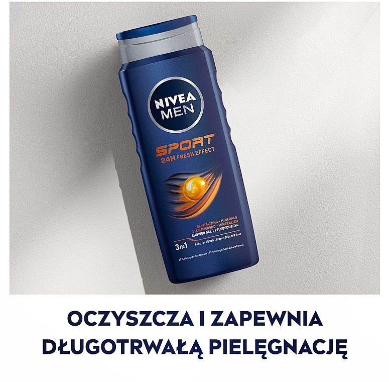 Shower Gel "Sport" - NIVEA MEN Sport Shower Gel — photo N7