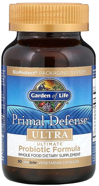 Food Supplement - Garden of Life Wild Primal Defense Ultra Probiotic Formula — photo N2