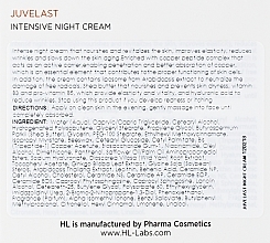 Intensive Night Cream - Holy Land Cosmetics Juvelast Intensive Night Cream — photo N3