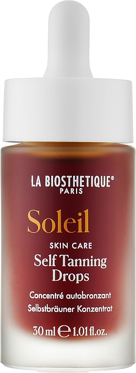 Concentrate Drops with Self-Tan Effect - La Biosthetique Soleil Self Tanning Drops — photo N1