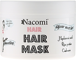 Fragrances, Perfumes, Cosmetics Hair Mask - Nacomi Smoothing Hair Mask