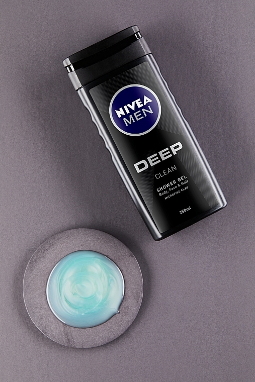 Deeply Cleansing Shower Gel - NIVEA Men Deep Clean Shower Gel — photo N3