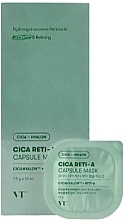 Fragrances, Perfumes, Cosmetics Retinol Face Mask in Capsules - VT Cosmetics Cica Reti-A Capsule Mask