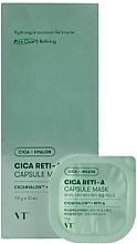 Retinol Face Mask in Capsules - VT Cosmetics Cica Reti-A Capsule Mask — photo N1